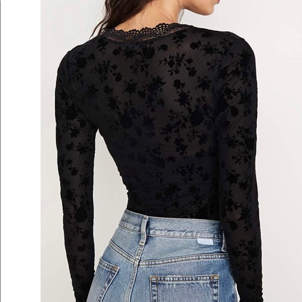 NWT babes in bandeaus black lace bodysuit LAST ONE! PRICE IS FINAL❌OFFERS - Picture 11 of 16